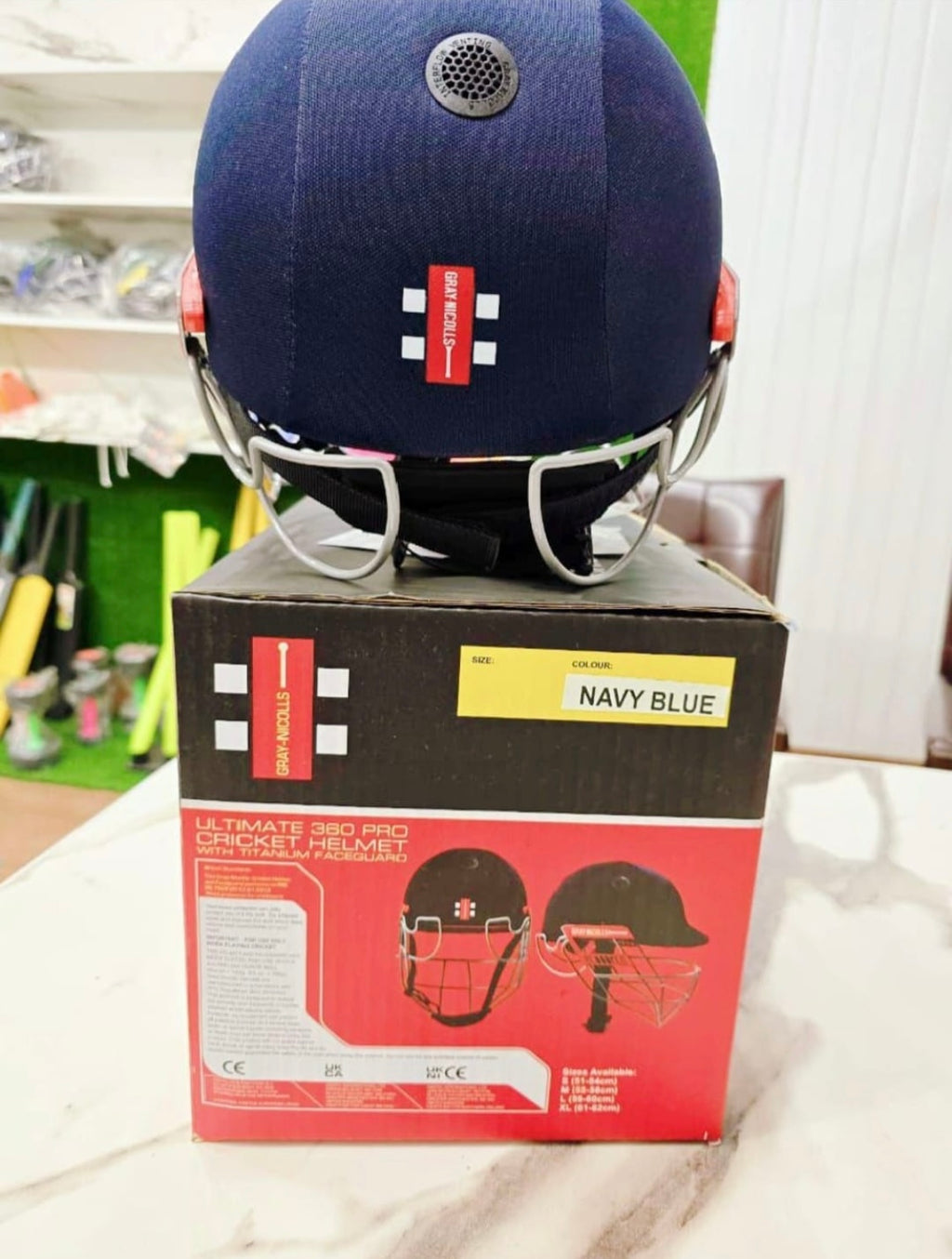 GRAY NICOLSON HELMET